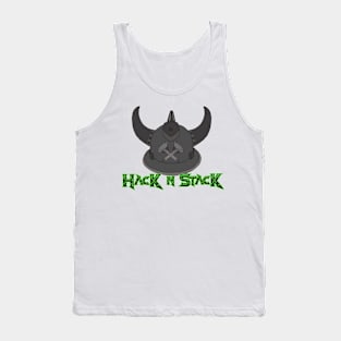 Hack n Stack Warrior helmet Tank Top